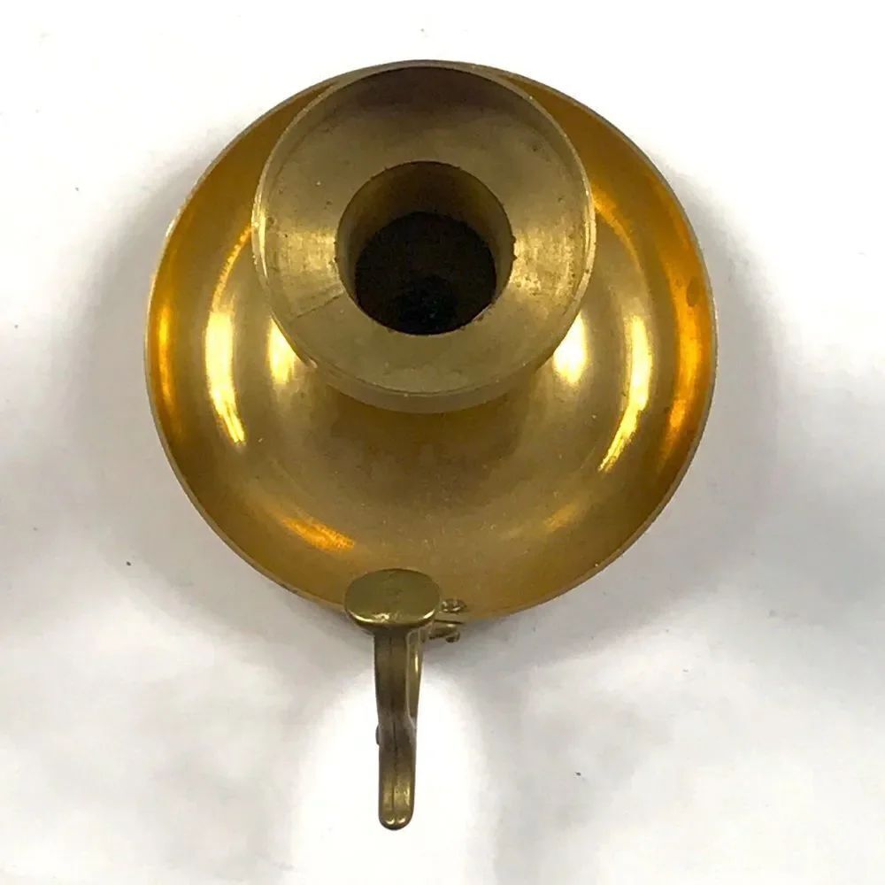 Antique  Brass Candelabra Tone Gold